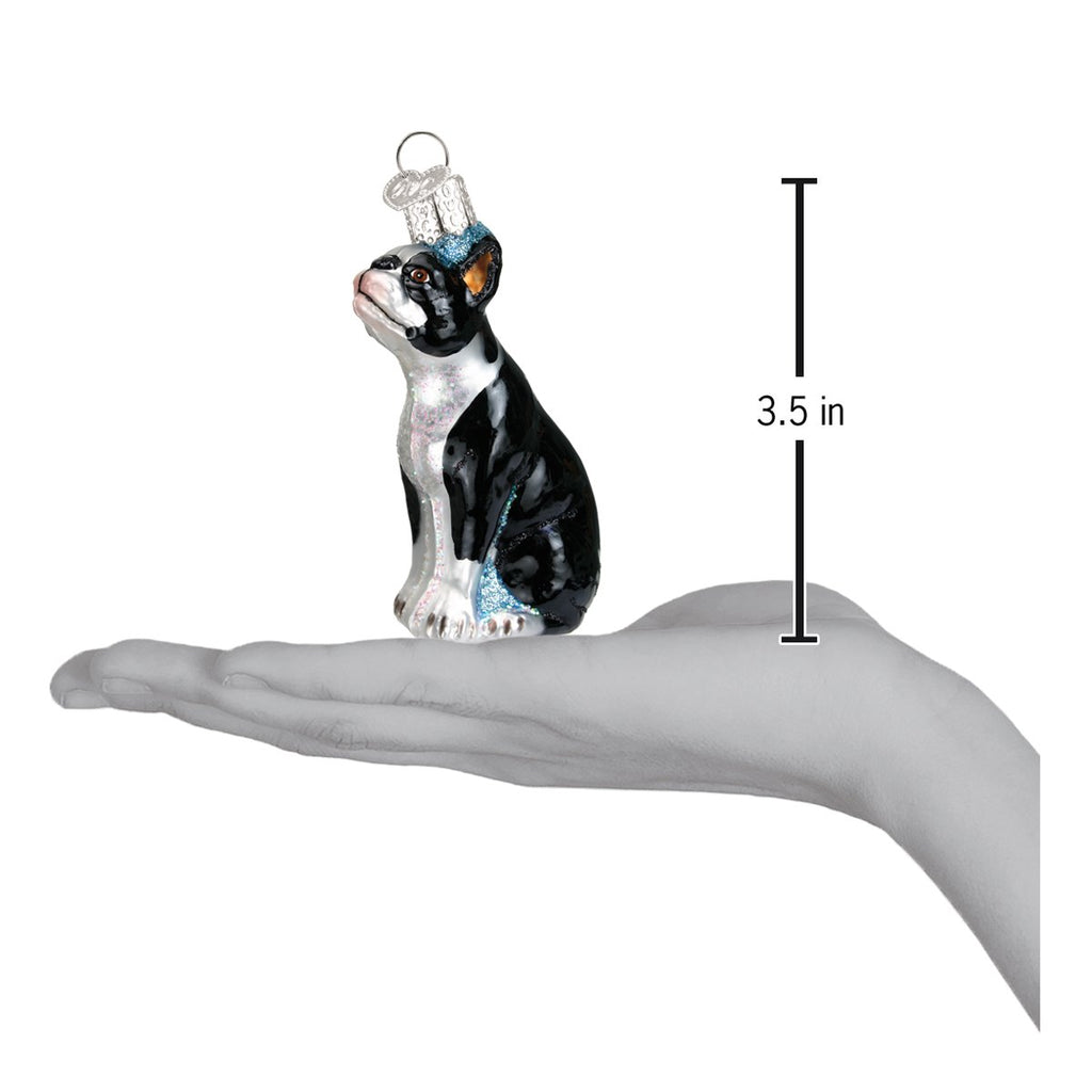 Boston Terrier Ornament