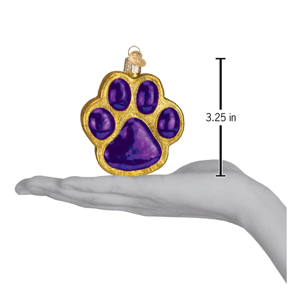 Paw Print Ornament