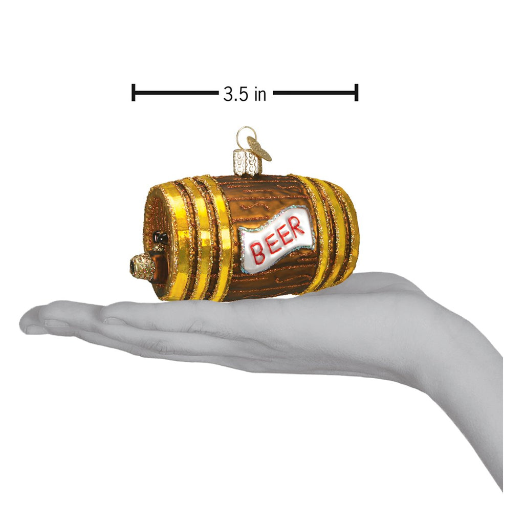 Beer Keg Ornament
