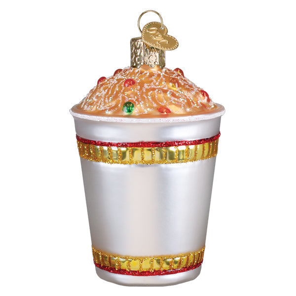 Ramen Noodle Cup Ornament