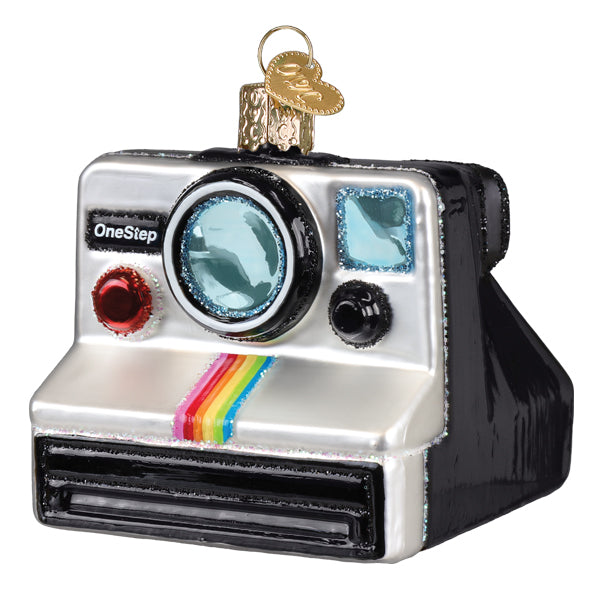 Polaroid Onestep Camera Ornament