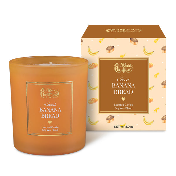 Iced Banana Bread Candle