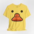Quirky Duck Face T-Shirt - Funny Animal Graphic Tee for Duck Lovers