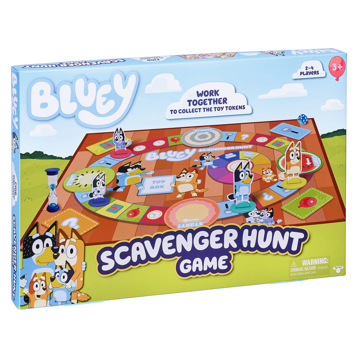 Bluey Scavenger Hunt Board Game