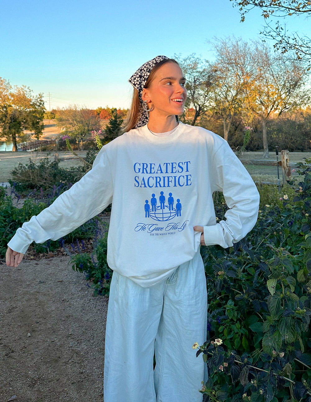 Greatest Sacrifice LS Unisex Tee