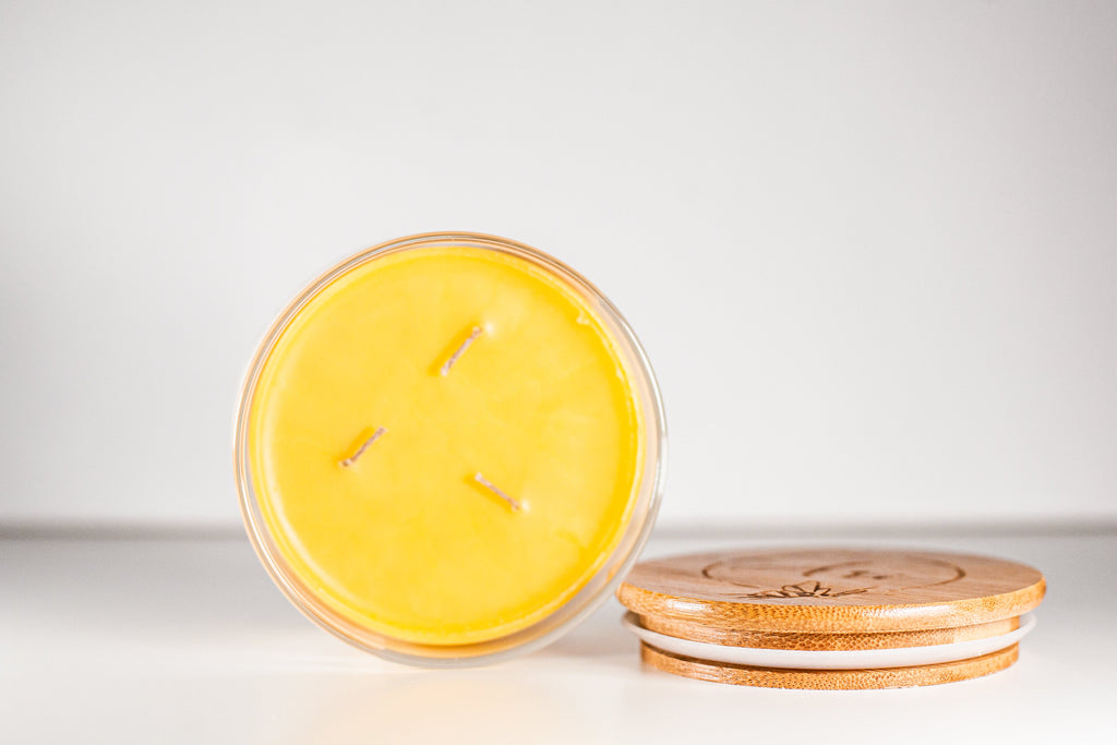 Honey Cinnamon Beeswax Candle |8 oz