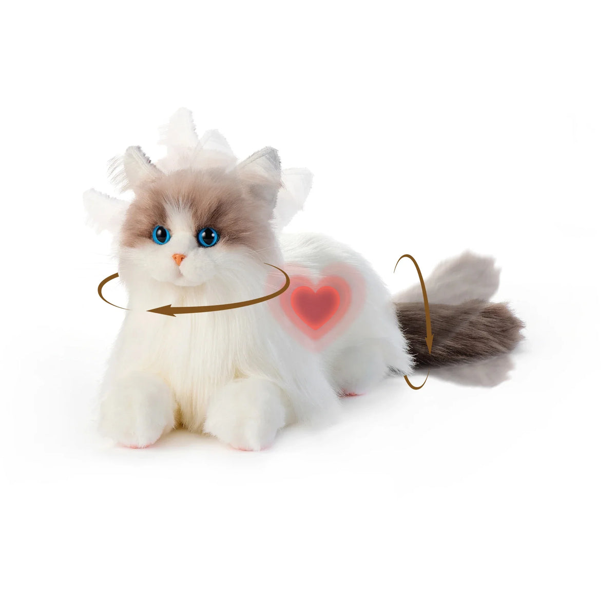 Percy Interactive Robot Cat Companion for kids and seniors