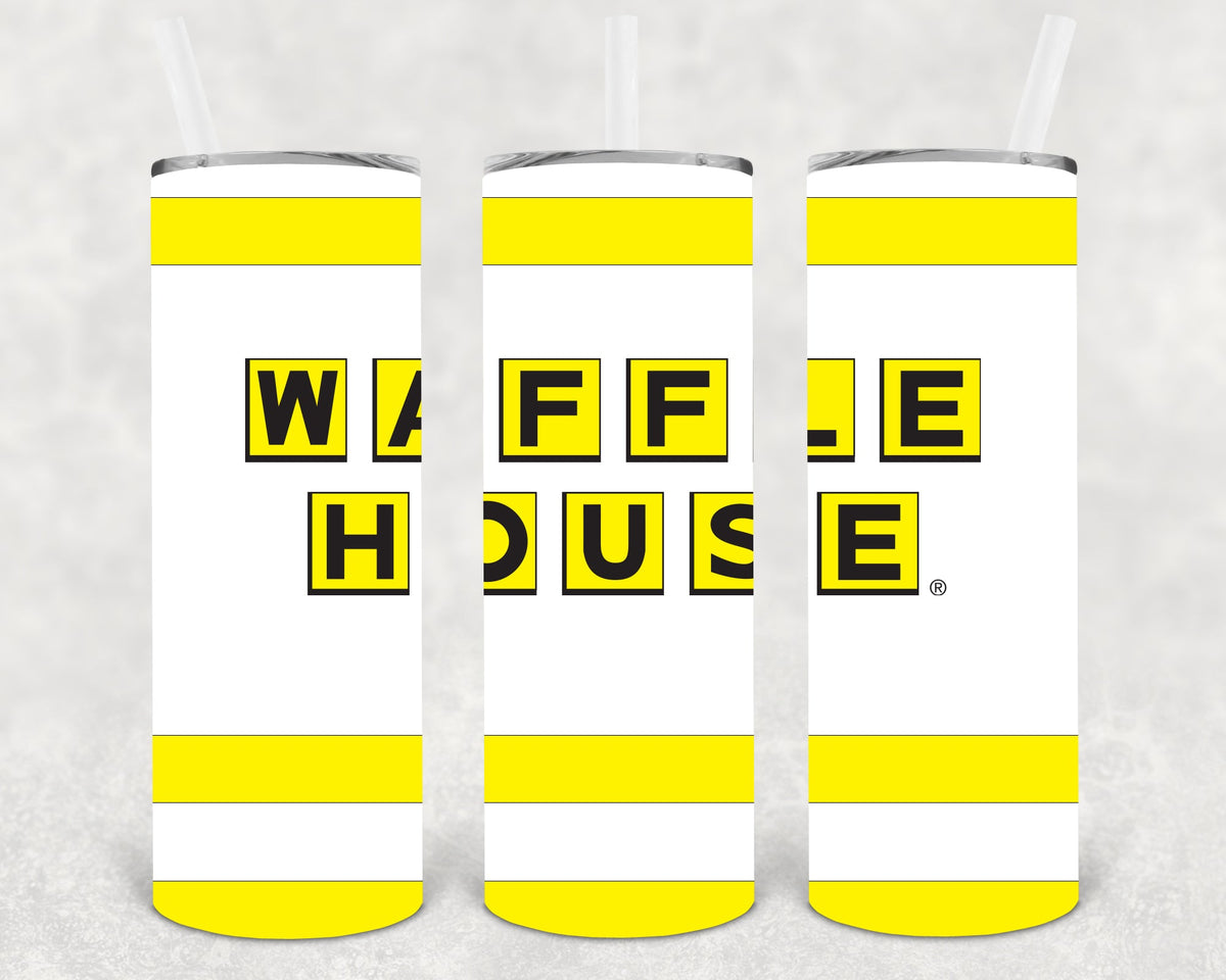Waffle House 20 oz Skinny Tumbler