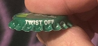 Vintage 1990s Mountain Dew Bottle Cap 🍾 Willy the Hillbilly Moonshiner Twist-Off Crown NOS
