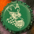 Vintage 1990s Mountain Dew Bottle Cap 🍾 Willy the Hillbilly Moonshiner Twist-Off Crown NOS