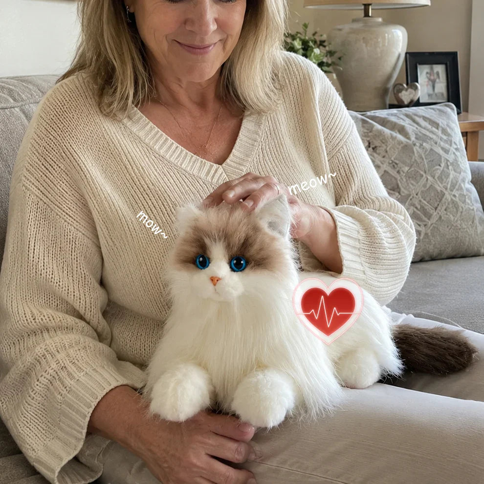 Percy Interactive Robot Cat Companion for kids and seniors