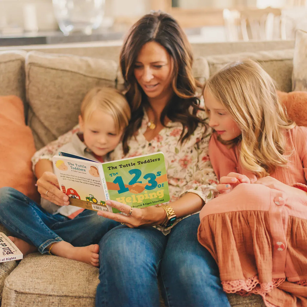 The Tuttle Toddlers 123s of Helping
